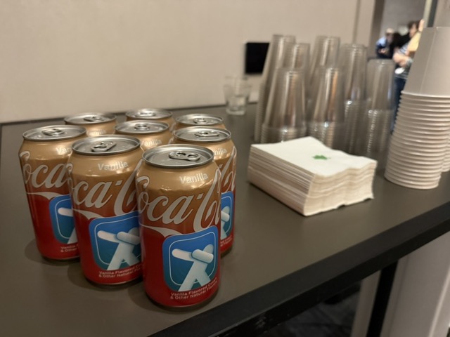 Vanilla Cokes with AppDab stickers